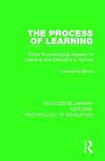 The Process of Learning: Some Psychological Aspects of Learning and Discipline in School (en Inglés)