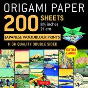 Origami Paper 200 Sheets Japanese Woodblock Prints 8 1