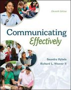 Communicating Effectively (en Inglés)