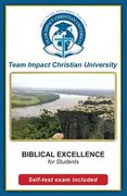 Biblical Excellence for students (en Inglés)