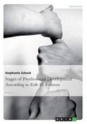 The Stages of Psychosocial DevelopmentAccording to Erik H. Erikson 