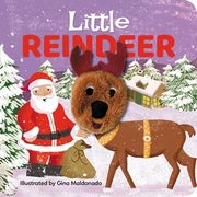 Little Reindeer: Finger Puppet Book: Board Book with Finger Puppet (en Inglés)