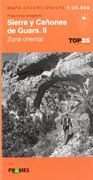 Mapa Excursionista Sierra Y Cañones De Guara - 2 Zona Oriental Esc.: 1: 25. 000