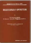 Relecciones y Opusculos (Volumen 1)
