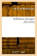 Syllabaire classique (en Francés)