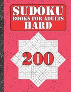 Sudoku books for adults hard: 200 Sudokus from hard with solutions for adults Gifts 4th of July Patriotic day (en Inglés)