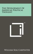 the development of american political thought (en Inglés)