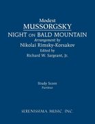 Night on Bald Mountain: Study Score (en Inglés)