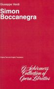 simon boccanegra: libretto (en Inglés)