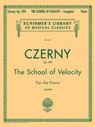 the school of velocity for the piano,complete (en Inglés)