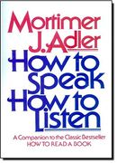 how to speak, how to listen (en Inglés)