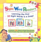Sight Word Readers Parent Pack: Learning the First 50 Sight Words is a Snap! Paperback (en Inglés)
