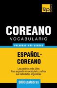 Vocabulario Español-Coreano - 3000 Palabras más Usadas