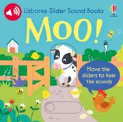 Slider Sound Books Moo! (en Inglés)