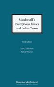 Macdonald's Exemption Clauses and Unfair Terms