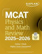 MCAT Physics and Math Review 2025-2026: Online + Book (en Inglés)