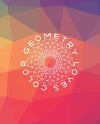 Geometry Loves Color: Enjoy drawing and coloring 30 different geometric designs, 7.5" x 9.25", 124 pages (en Inglés)