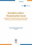 Estudios Sobre Financiacion Local (in Spanish)