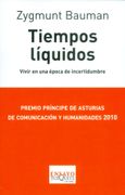 Tiempos Liquidos - Bauman Zygmunttusque - Tusque
