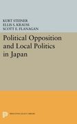 Political Opposition and Local Politics in Japan (Princeton Legacy Library) (en Inglés)