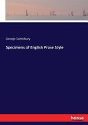 Specimens of English Prose Style