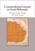 Conceptualising Concepts in Greek Philosophy (en Inglés)