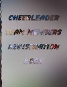 cheerleader team members registration book: Registration book for CHEERLEADING names, addresses and contact details 8,5 "x 11" 100 pages (en Inglés)