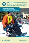 Procesos de Inclusión de Personas con Discapacidad en Espacios de Ocio y Tiempo Libre. Ssce0111 - Promoción e Intervención Socioeducativa con Personas con Discapacidad (in Spanish)