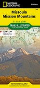 Missoula, Mission Mountains map (National Geographic Trails Illustrated Map, 724)