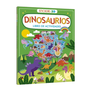 Dinosaurios. Libro de Actividades + Stickers 3D