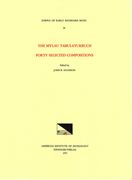 Cekm 39 the Mylau Tabulaturbuch, Forty Selected Compositions, Edited by John R. Shannon: Volume 39 (en Inglés)