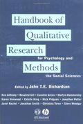 handbook of qualitative research methods for psychology & the social sciences
