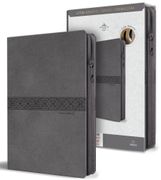 RVR 1960 Tamaño manual Letra gigante piel gris con cremallera e índice / Spanish Bible RVR 1960 Giant Print, Gray Leathersoft with Zipper and Index