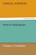 notes to shakespeare (en Inglés)