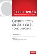 Grands arrêts du droit de la concurrence Vol. II (en Francés)