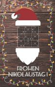 Gruß vom Nikolaus - Sudoku: Kleines Rätselbuch, was in den Stiefel passt Tolles Nikolausgeschenk für Erwachsene Geschenk Idee für Adventskalender, (en Alemán)