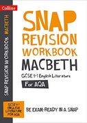 Collins Gcse 9-1 Snap Revision – Macbeth Workbook: New Gcse Grade 9-1 English Literature Aqa: Gcse Grade 9-1 (en Inglés)