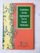 Guidelines for the Appropriate Use of Herbal Medicines