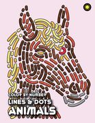 LINES & DOTS Color By Number: ANIMALS: Fun and Easy Color by Number Coloring Book (en Inglés)