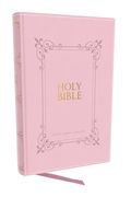 KJV Holy Bible: Large Print with 53,000 Center-Column Cross References, Pink Leathersoft, Red Letter, Comfort Print (Thumb Indexed): King James Versio