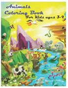animals coloring book: gift for kids ages 3-9!! (en Inglés)