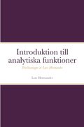 Introduktion till analytiska funktioner: Föreläsningar av Lars Hörmander (en Sueco)