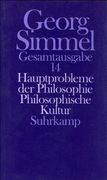 Gesamtausgabe. Hauptprobleme der Philosophie. Philosophische Kultur: Band 14: Hauptprobleme der Philosophie. Philosophische Kultur: Bd. 14: (en Alemán)