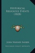 historical religious events (1828) (en Inglés)