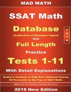 2018 SSAT Database and 11 Tests (en Inglés)
