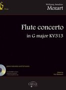 Carisch Mozart W. A. - Flute Concerto in g Major kv 313 + cd - Flute Partition Classique Bois Flûte Traversière