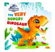 Jurassic World: The Very Hungry Dinosaur: (Concepts Board Books for Kids, Educational Board Books for Kids, Playpop) (en Inglés)