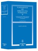 Fundamentos del Derecho Civil Patrimonial. Iii - las Relaciones Jurídico-Reales. El Registro de la Propiedad. La Posesión. (Estudios y Comentarios de Legislación) (in Spanish)