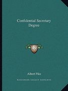 confidential secretary degree (en Inglés)