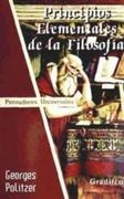 principios elementales de la filosofía